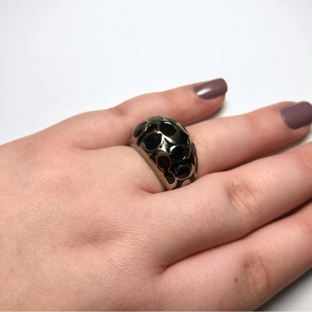 Coach logo bubble ring - Picture 2 of 7